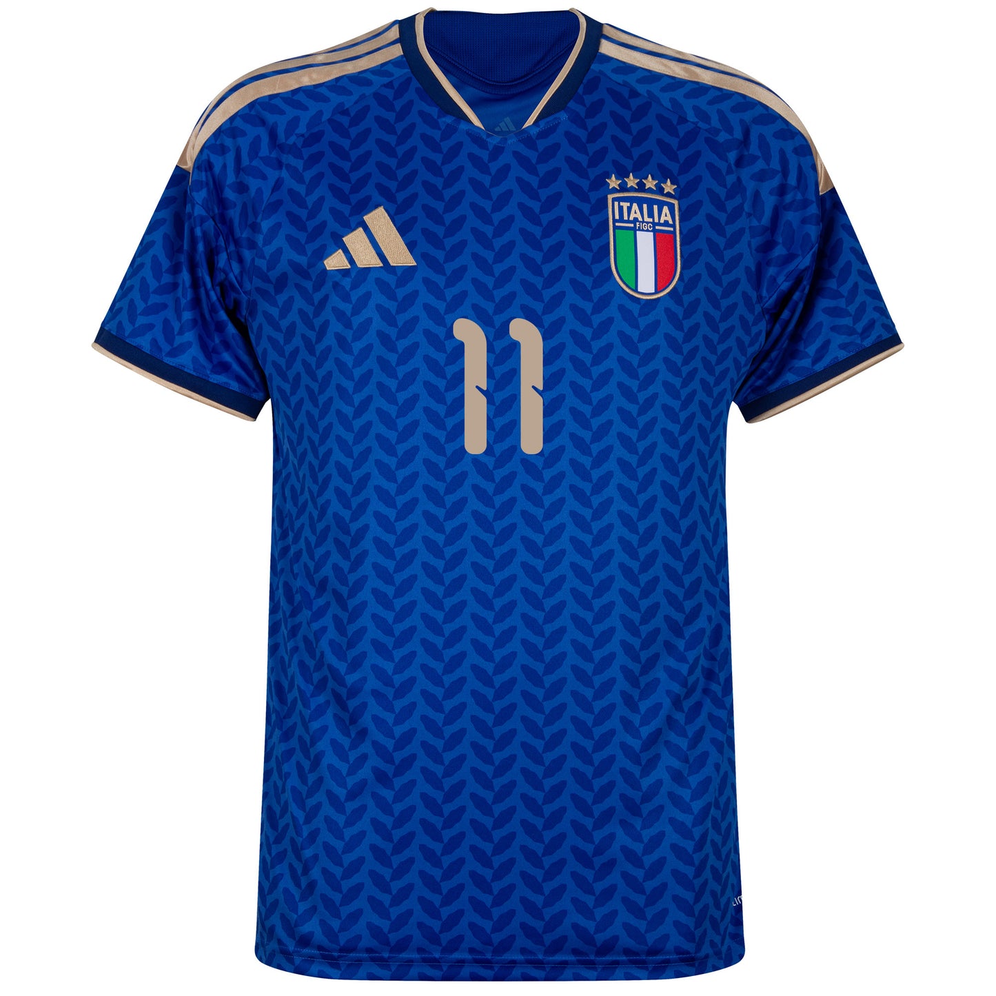 adidas Italy Home Kean 11 Shirt 2026-2027 (Official Printing)