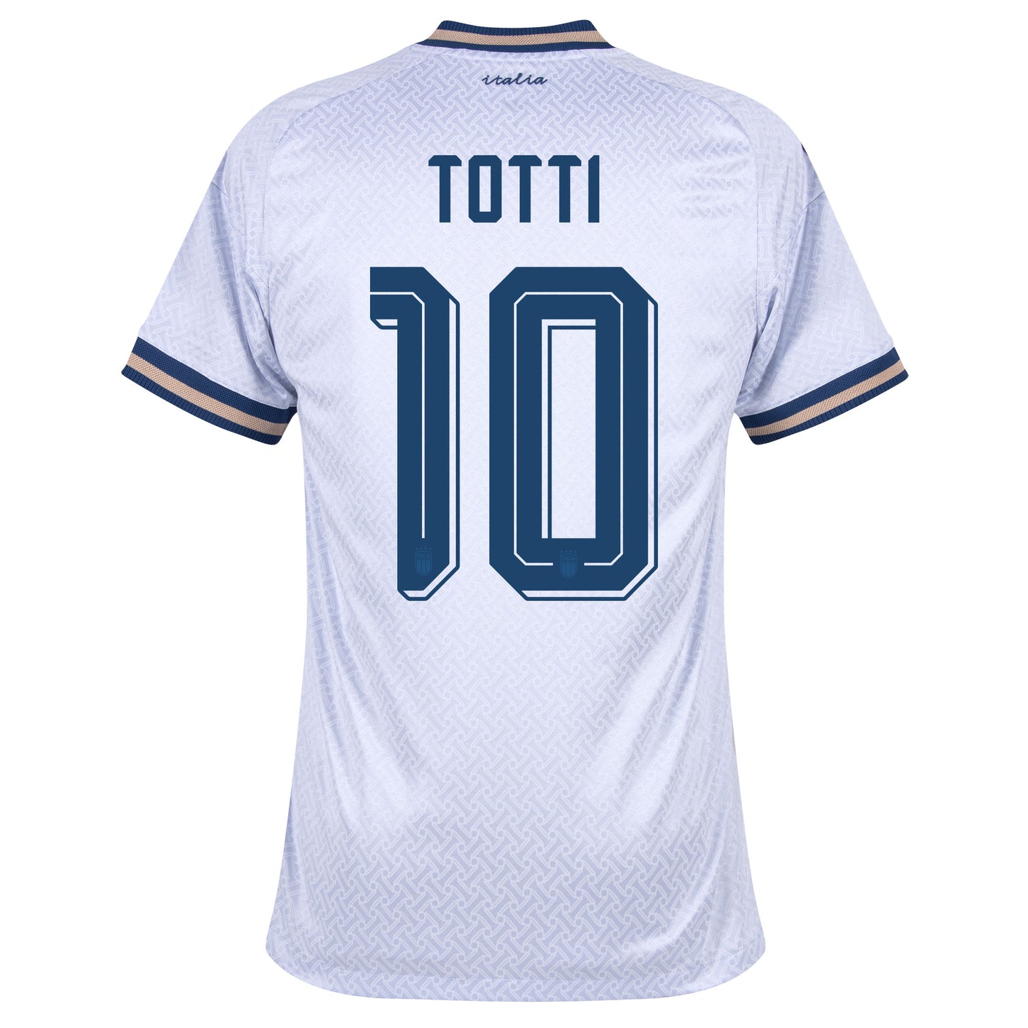 adidas Italy Authentic Away Totti 10 Shirt 2026-2027 (Official Printing)