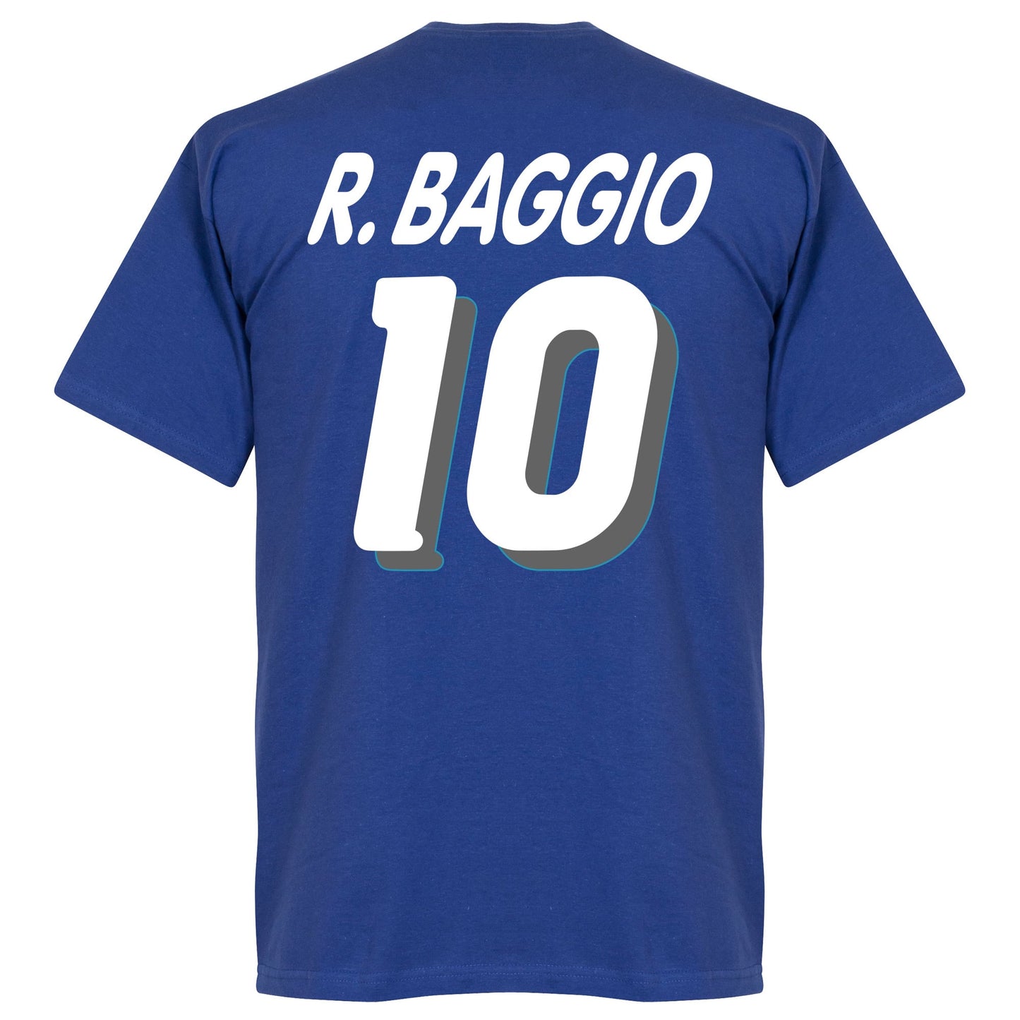R. Baggio 1994 Italy Home T-shirt - Royal