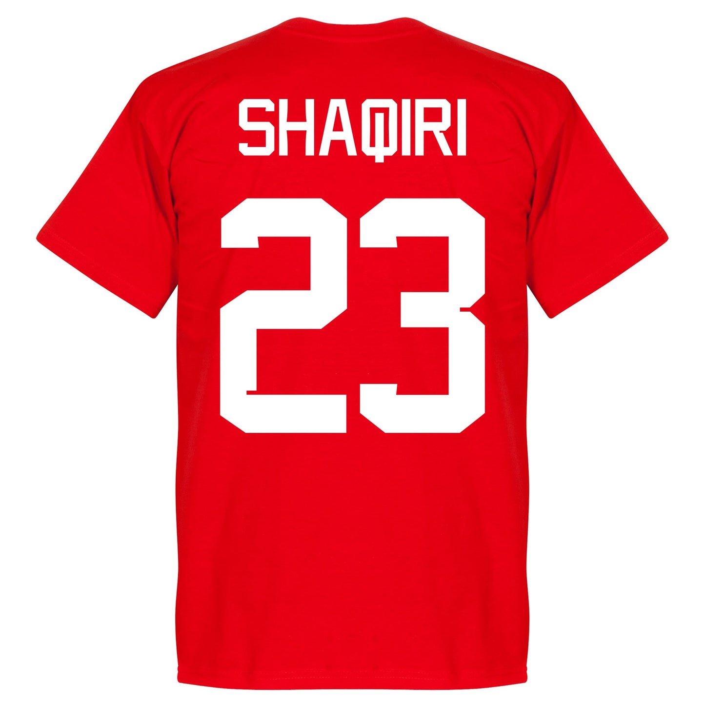 Switzerland Team Shaqiri 23 KIDS T-shirt - Red