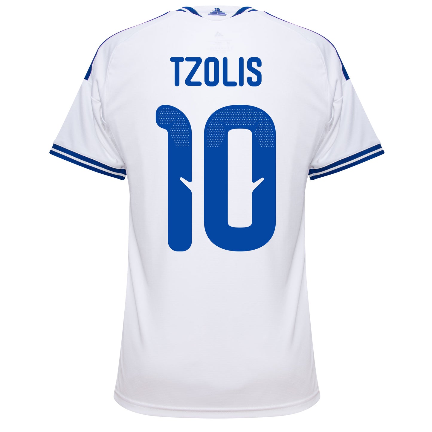 adidas Greece Home Tzolis 10 Shirt 2026-2027 (Official Printing)