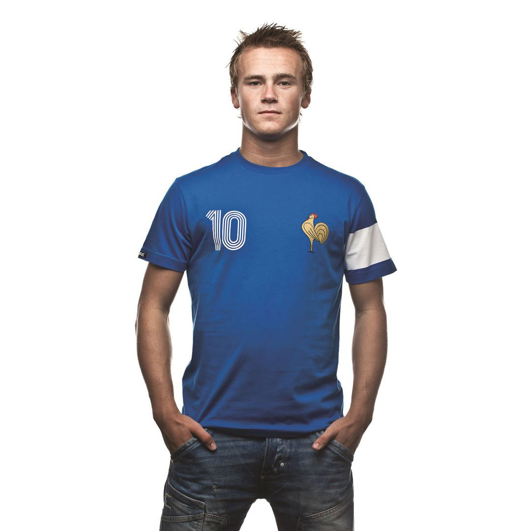 Copa France Capitaine T-Shirt - Blue