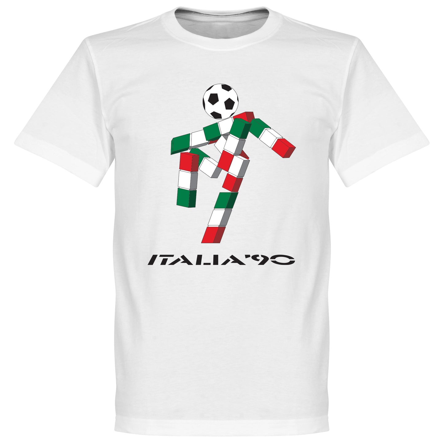 Italia 90 Graphic KIDS T-Shirt - White