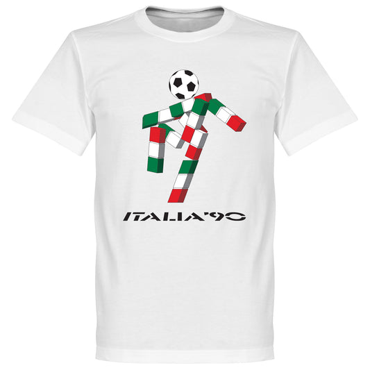 Italia 90 Graphic KIDS T-Shirt - White