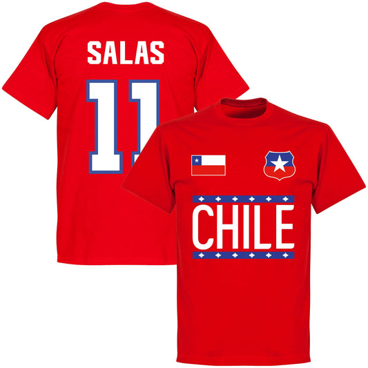 Chile Salas 11 Team KIDS T-shirt - Red