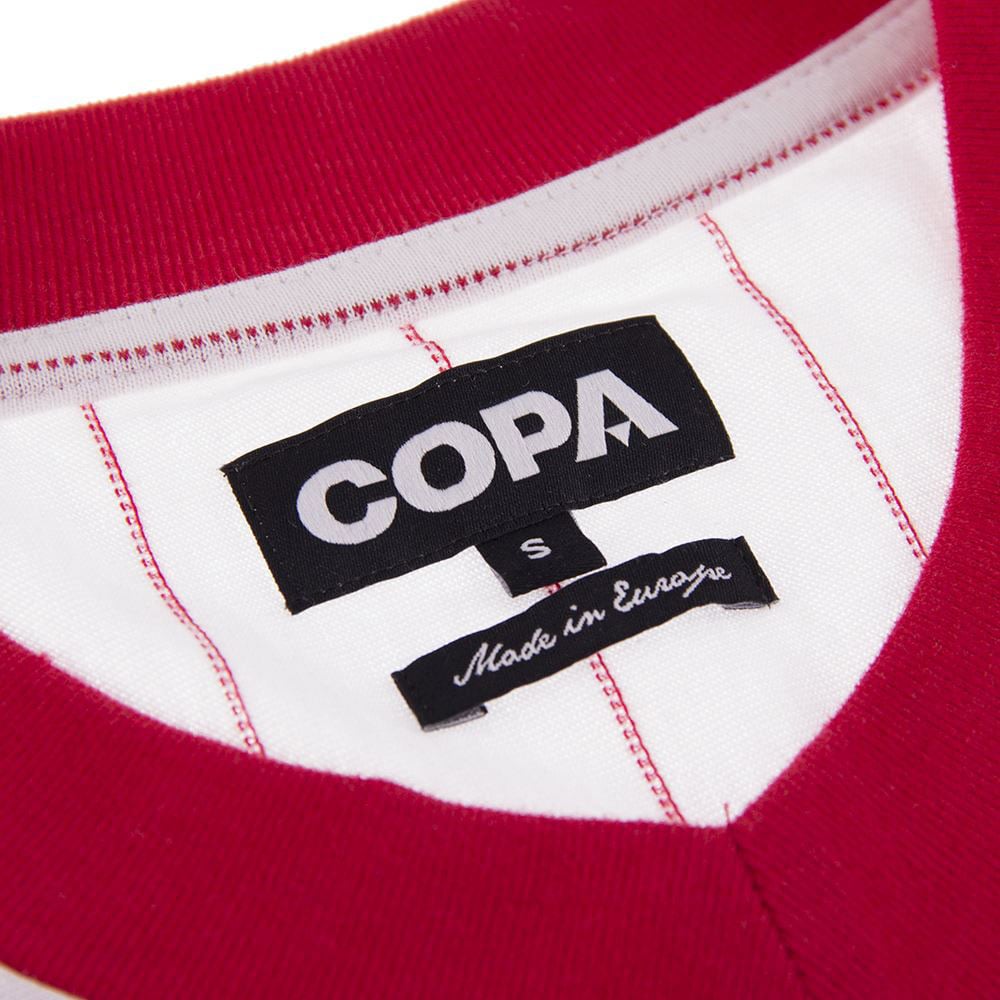 Copa Poland Home Boniek 20 Retro Shirt 1982-1983 (Retro Flock Printing)