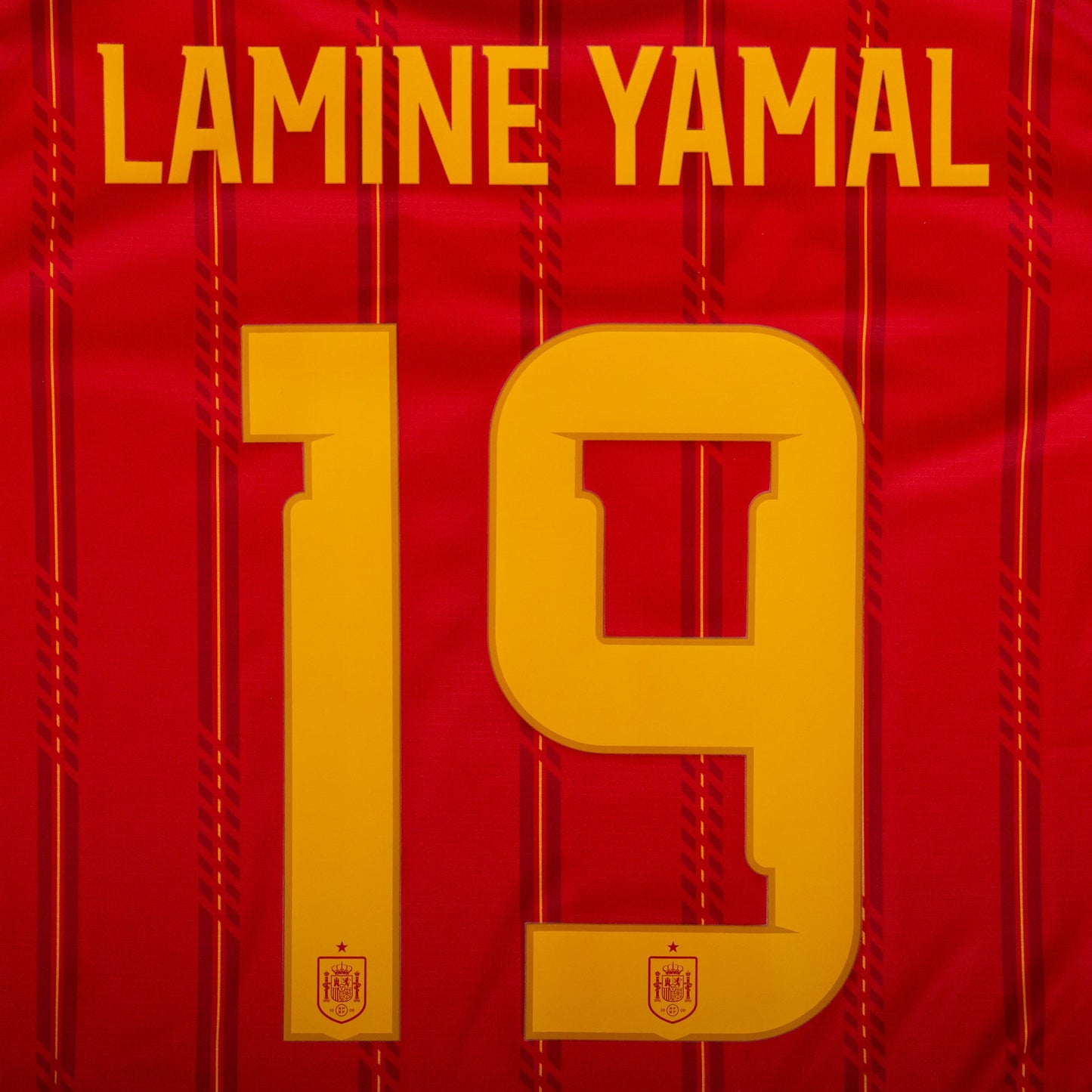 adidas Spain Home Lamine Yamal 19 Shirt 2026-2027 (Official Printing)