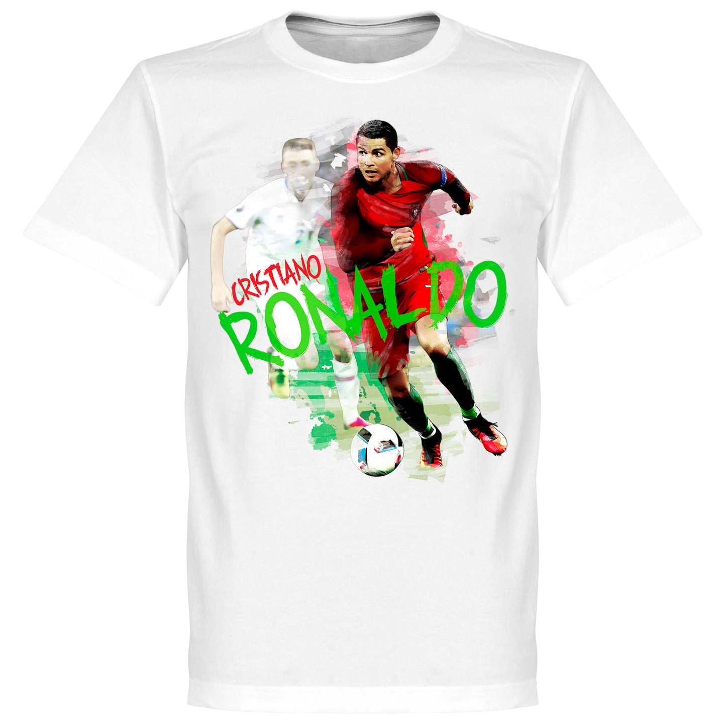 Ronaldo Motion T-shirt - White