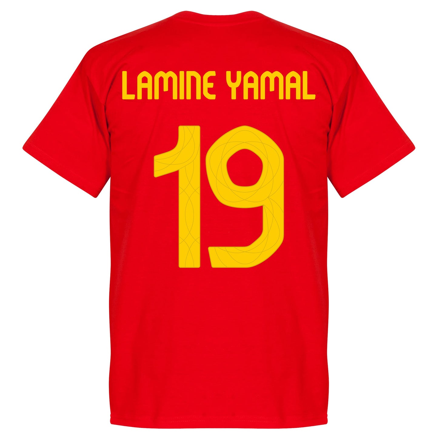 Spain Lamine Yamal Tournament Goalscorer KIDS T-shirt - Red