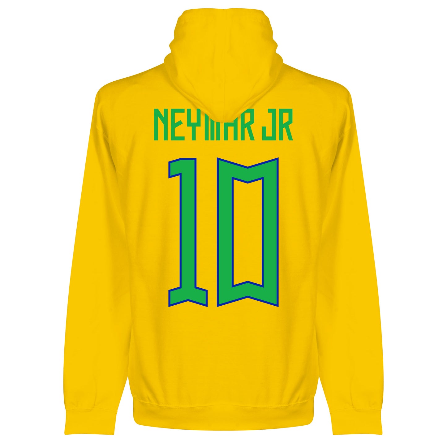Brazil Team Neymar Jr 10 KIDS Hoodie - Yellow