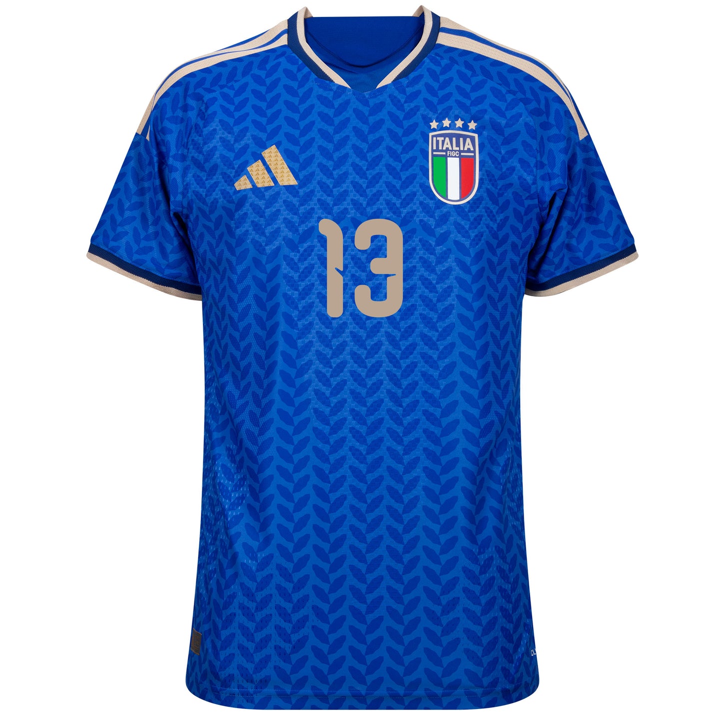 adidas Italy Authentic Home Calafiori 13 Shirt 2026-2027 (Official Printing)