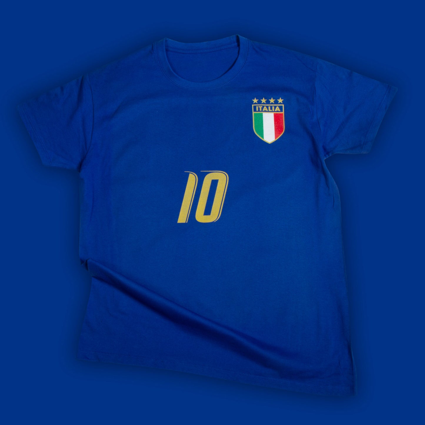 2006 Italy Totti T-shirt - Royal