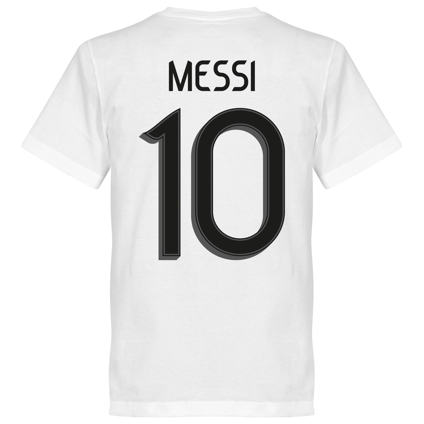 Argentina 2021 Copa America Champions Messi 10 T-shirt - White