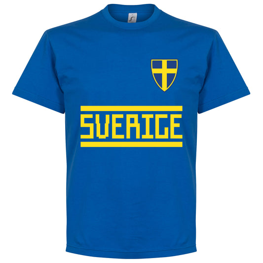 Sweden Team T-Shirt  - Royal