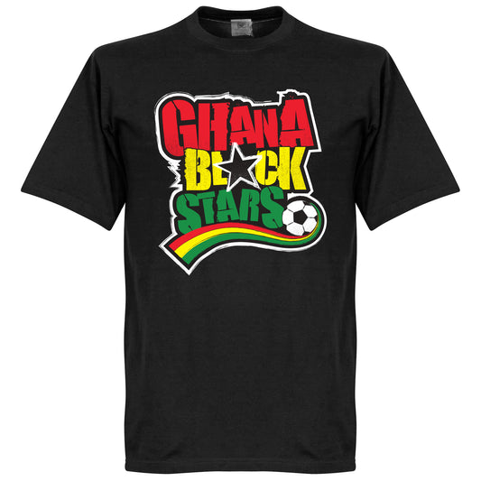 Ghana Black Stars T-shirt - Black