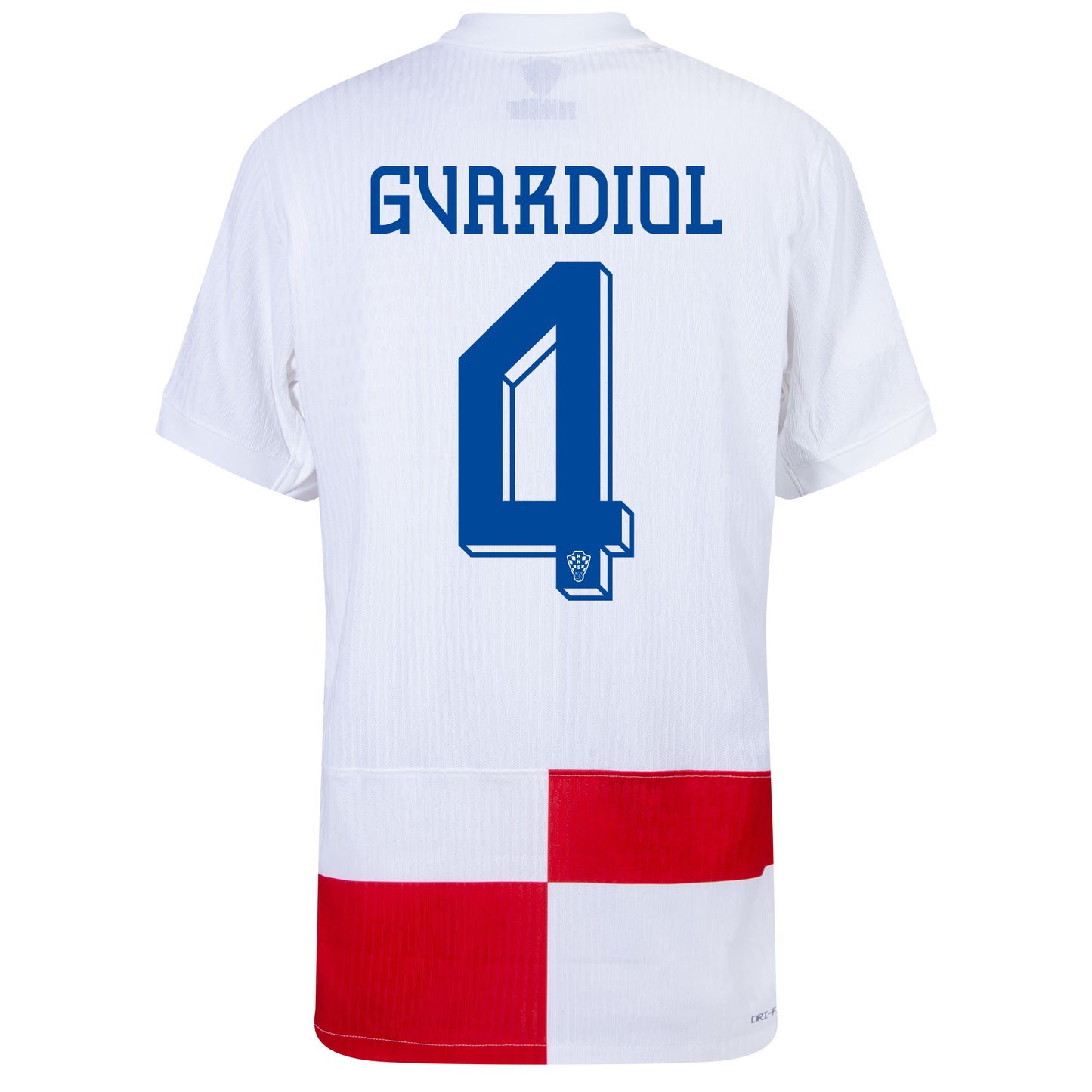 Nike Croatia Home Dri-Fit ADV Match Gvardiol 4 Shirt 2024-2025 (Official Printing)