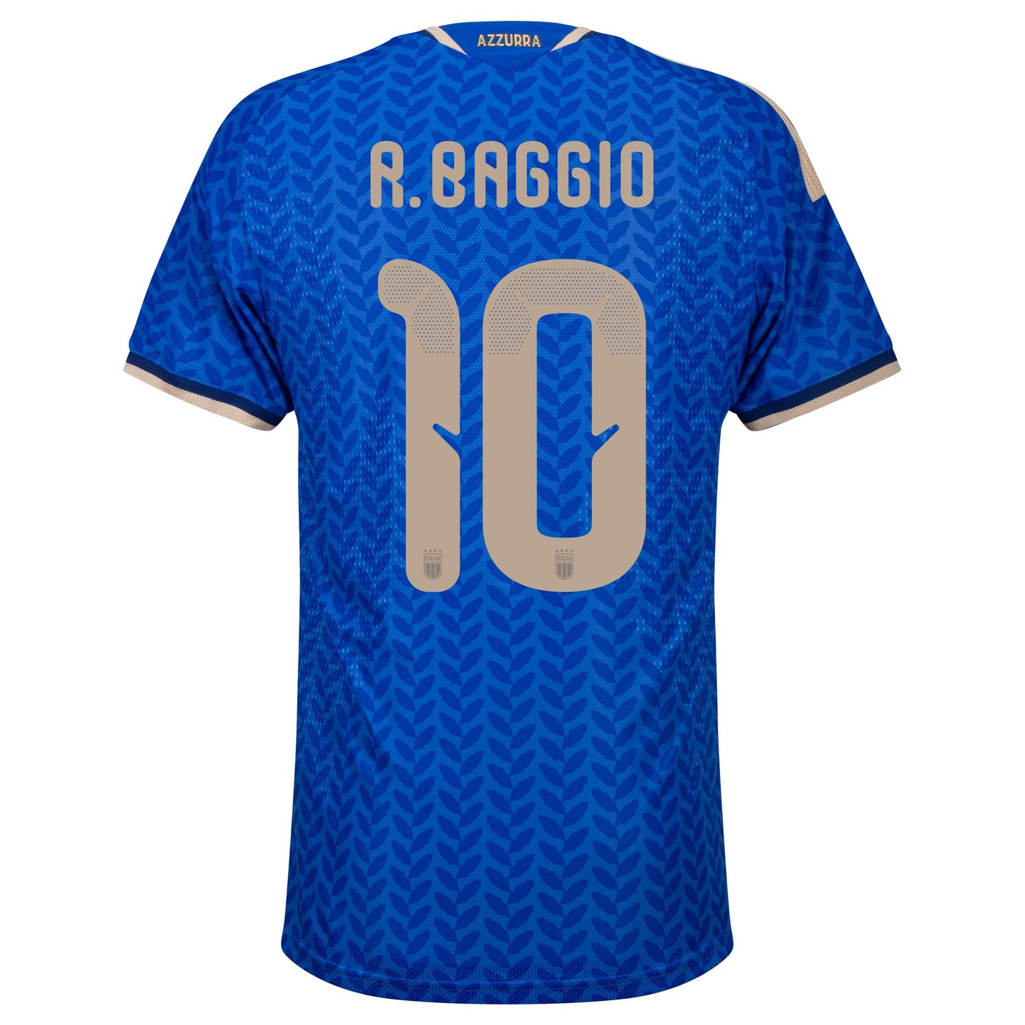 adidas Italy Authentic Home R. Baggio 10 Shirt 2026-2027 (Official Printing)