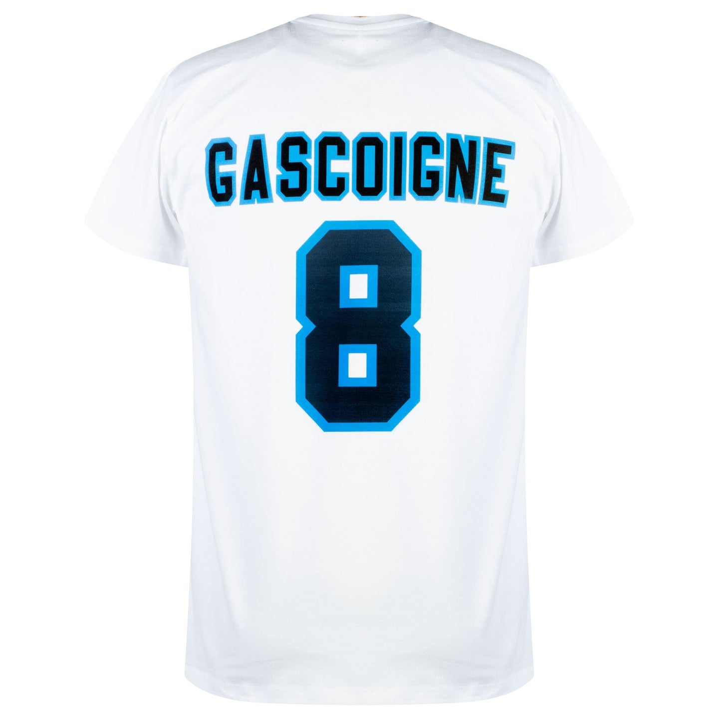 England Euro 96 Home Gascoigne 8 T-shirt - White