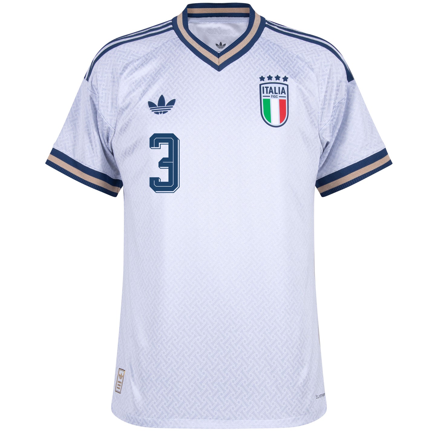 adidas Italy Authentic Away Dimarco 3 Shirt 2026-2027 (Official Printing)
