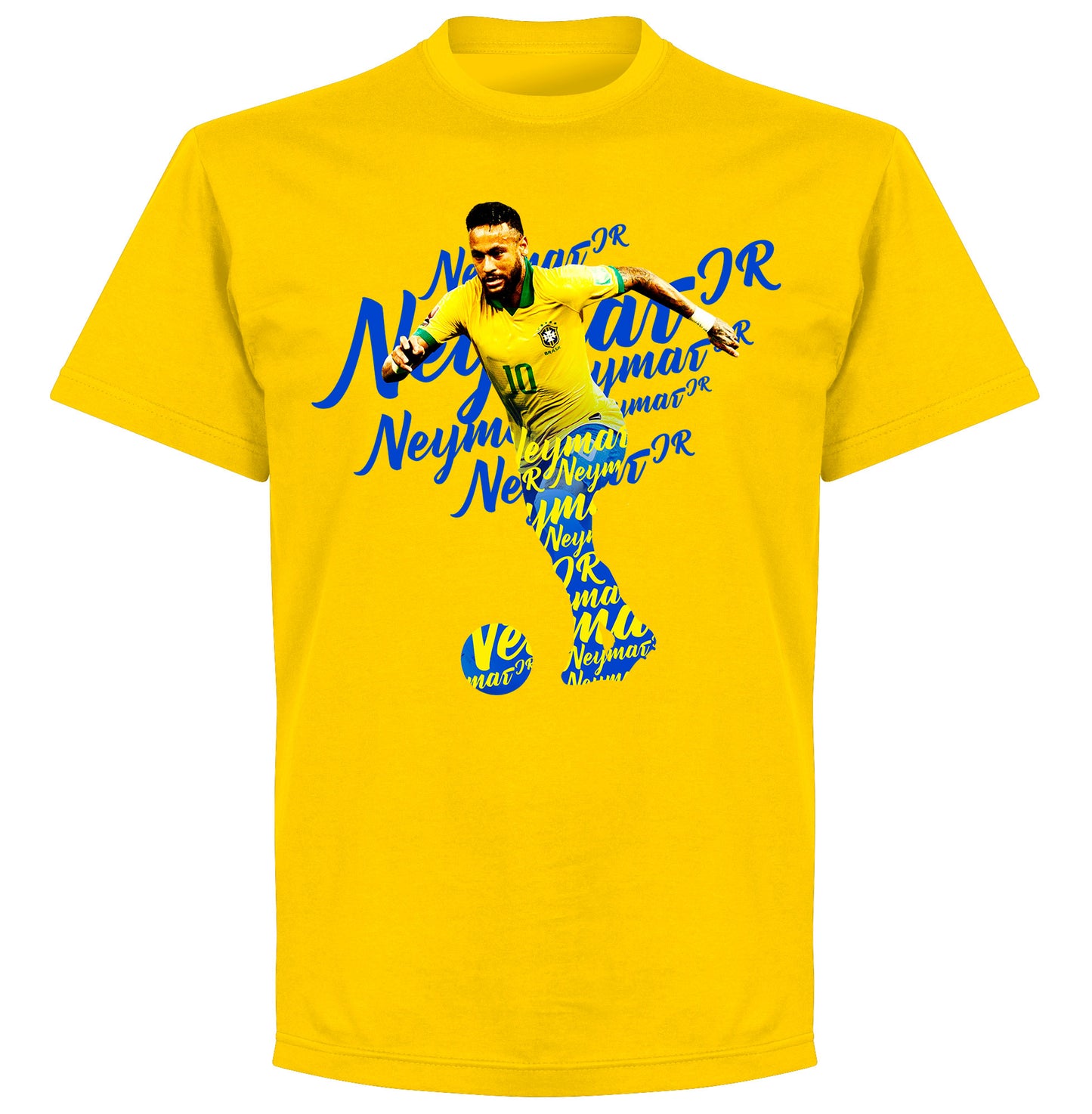 Neymar Script KIDS T-shirt - Yellow