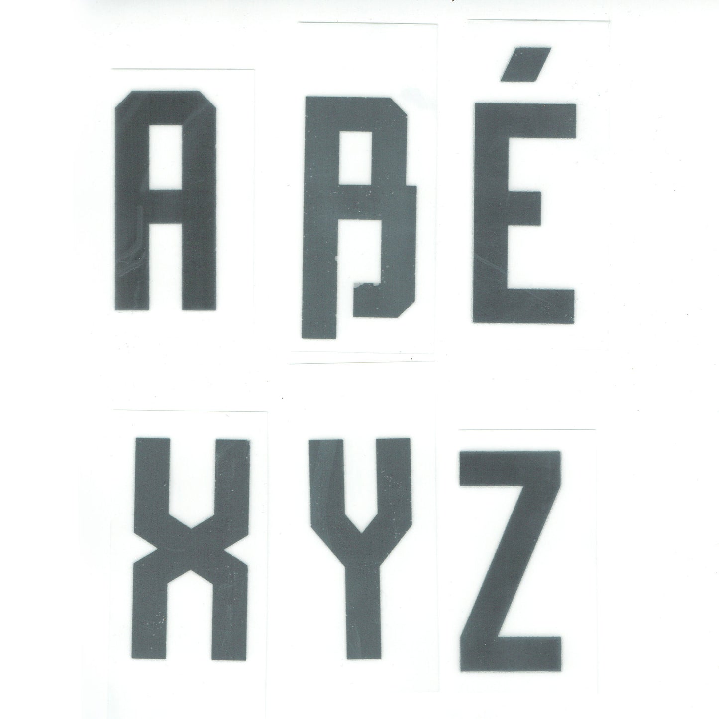 24-25 Germany Home Adult Player Letters (50mm)