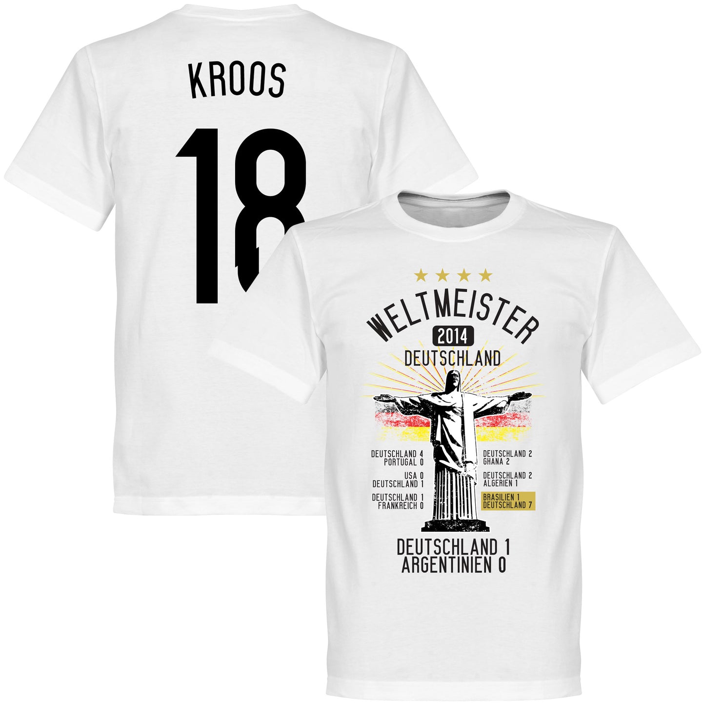 Germany Road To Victory Kroos T-Shirt - White