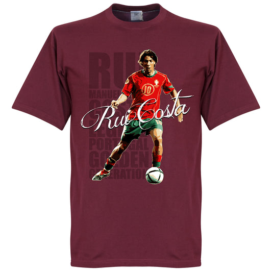 Rui Costa Legend T-Shirt - Maroon
