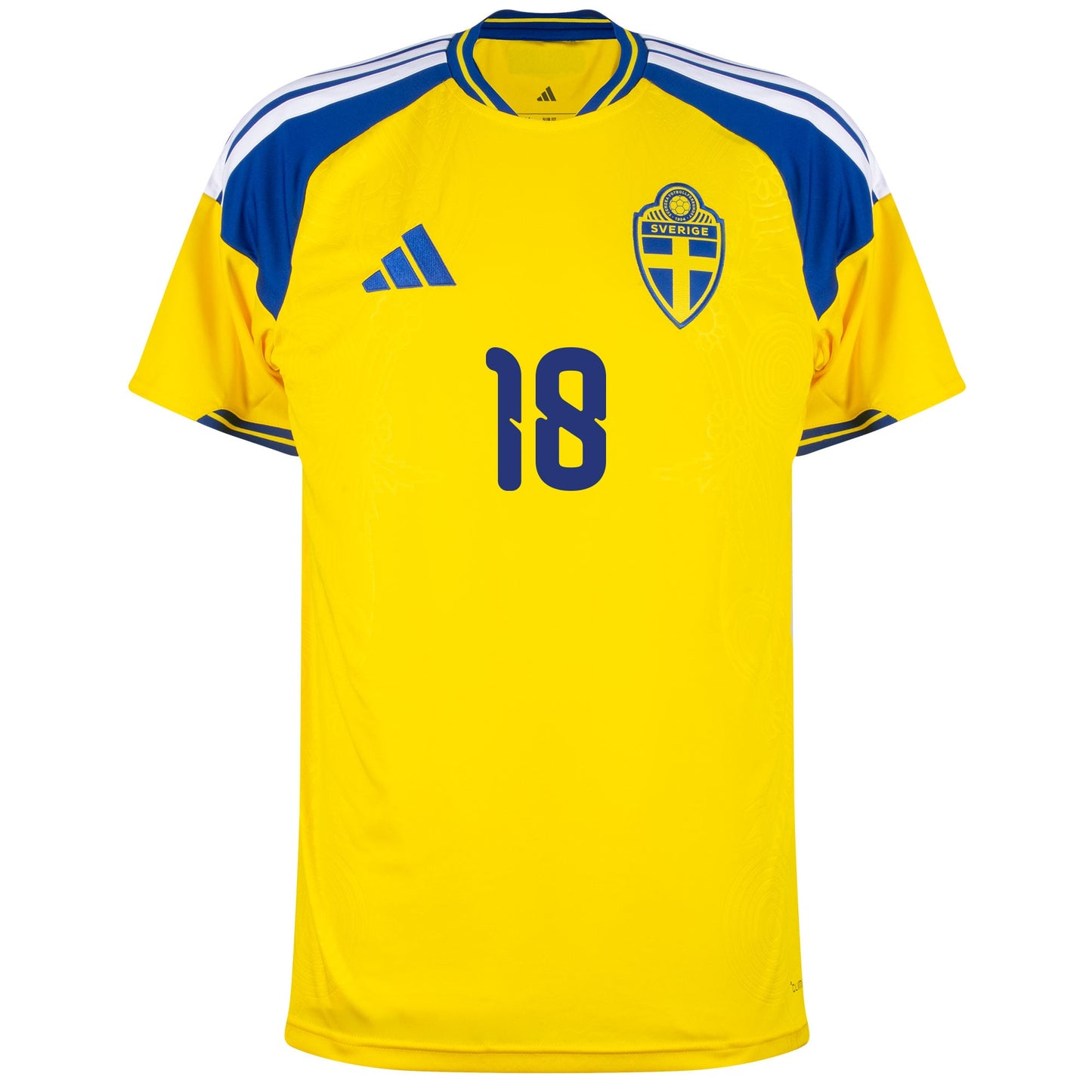 adidas Sweden Home Ayari 18 Shirt 2026-2027 (Official Printing)