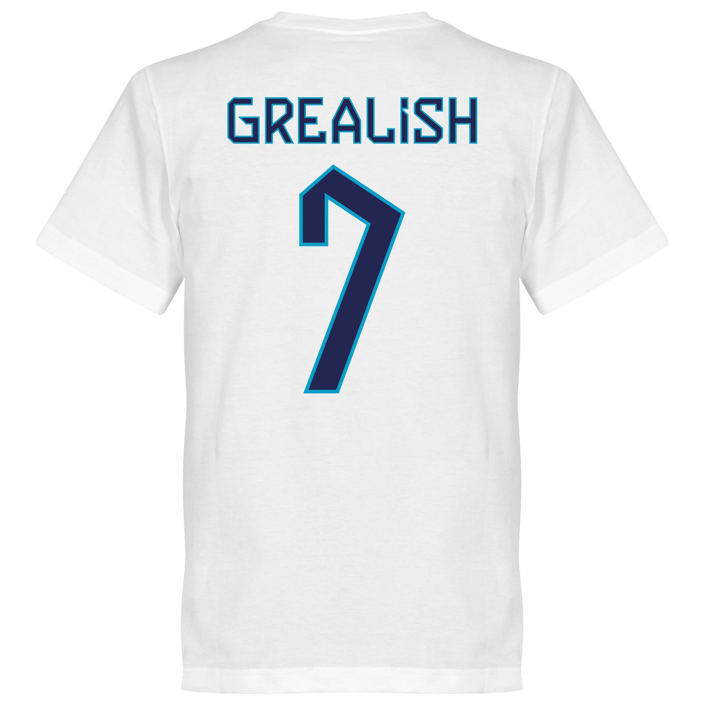 England Grealish 7 Team KIDS T-shirt - White