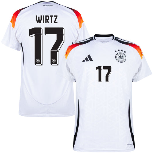 adidas Germany Home Wirtz 17 Shirt 2024-2025 (Official Printing)