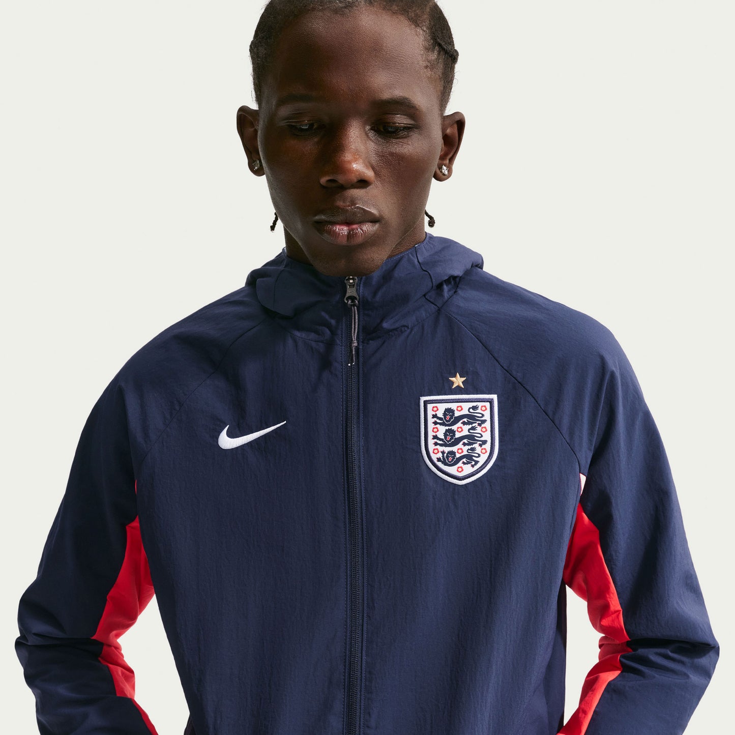 Nike England AWF Woven Jacket - Navy - 2026-2027