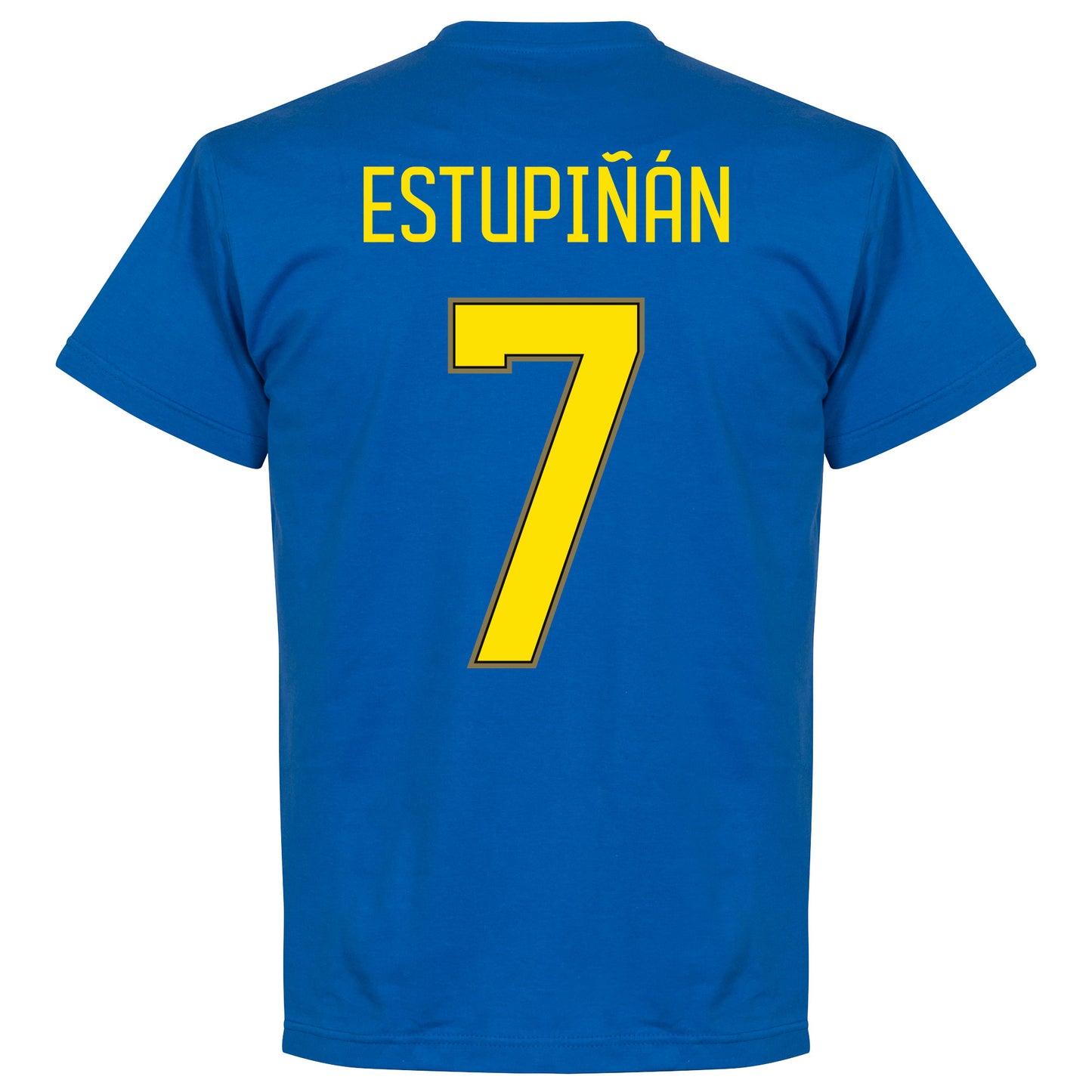 Ecuador Team Estupiñán 7 T-shirt - Royal