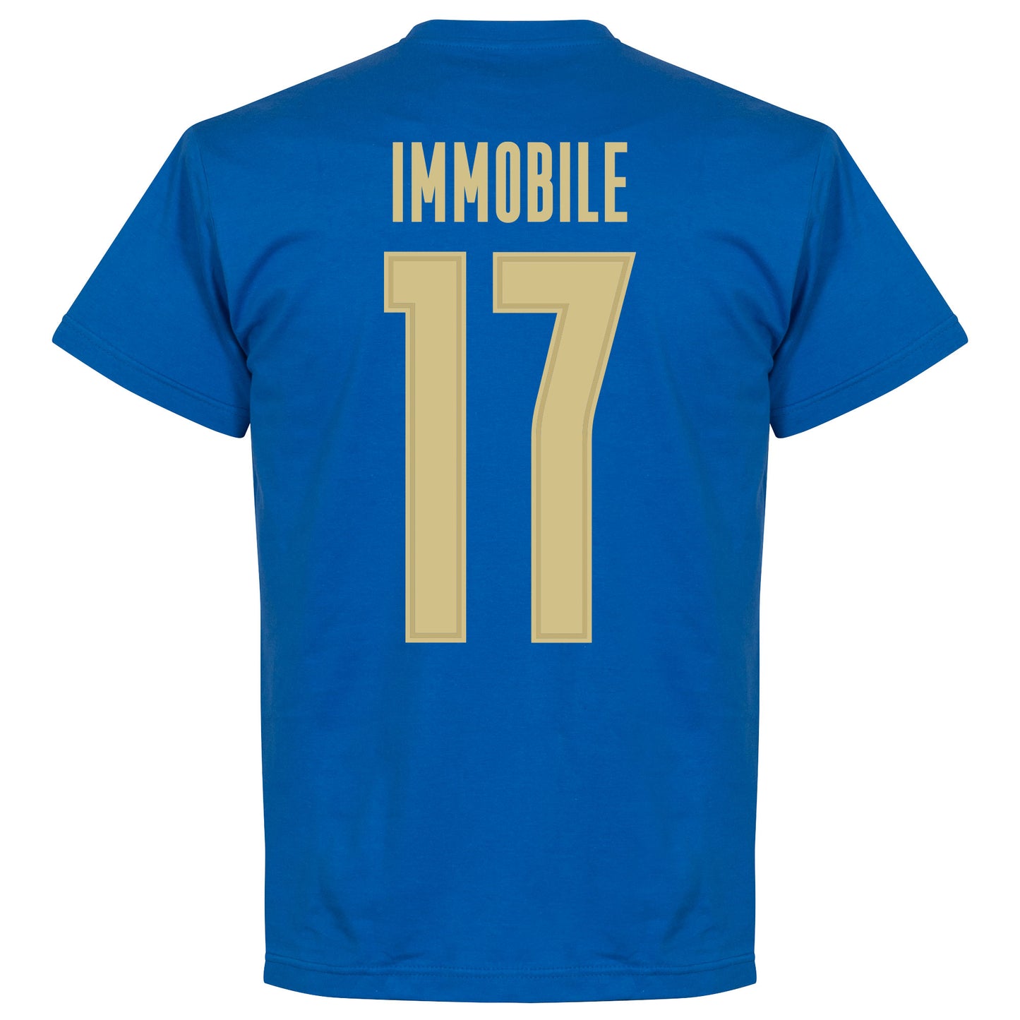 Italy Immobile 17 Team T-shirt - Royal