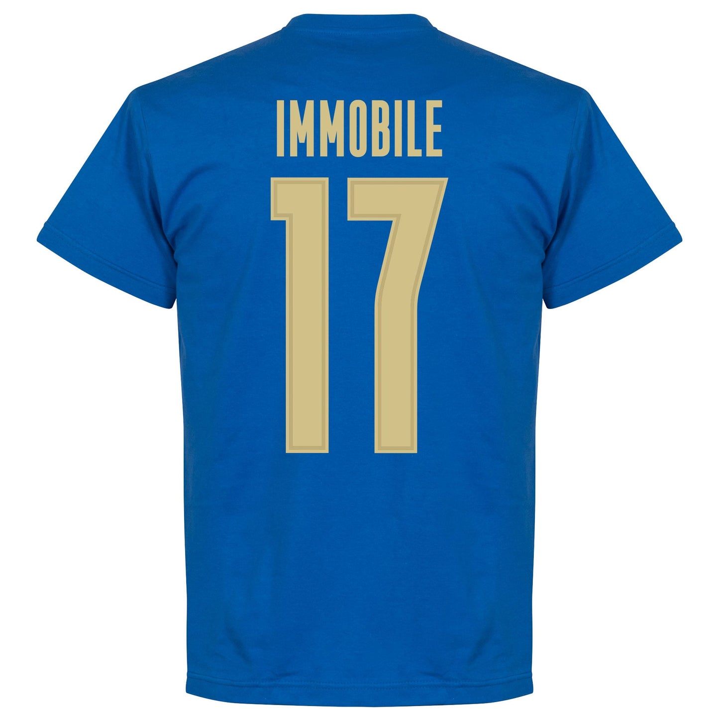 Italy Immobile 17 Team KIDS T-shirt - Royal Blue