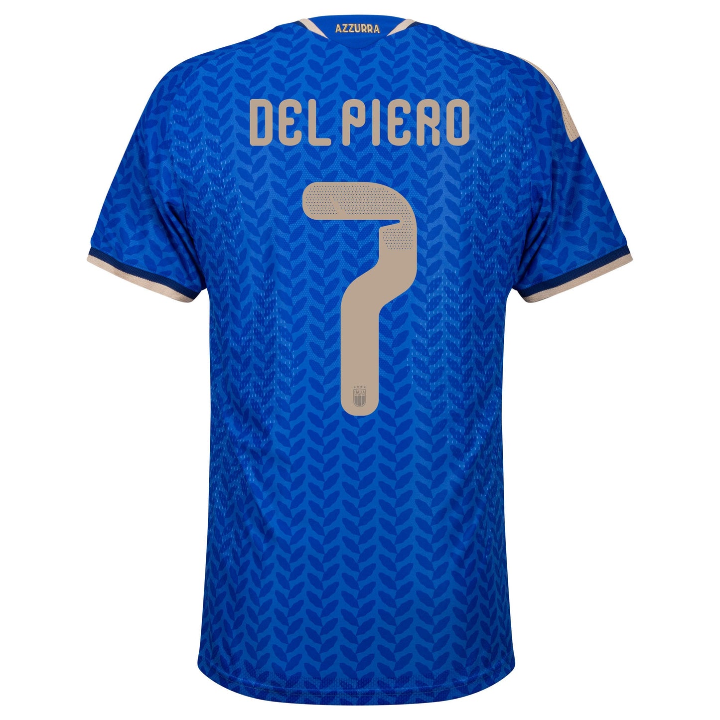 adidas Italy Authentic Home Del Piero 7 Shirt 2026-2027 (Official Printing)