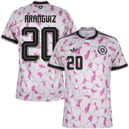 adidas Chile Away Aranguiz 20 Shirt 2026-2027 (Official Printing)