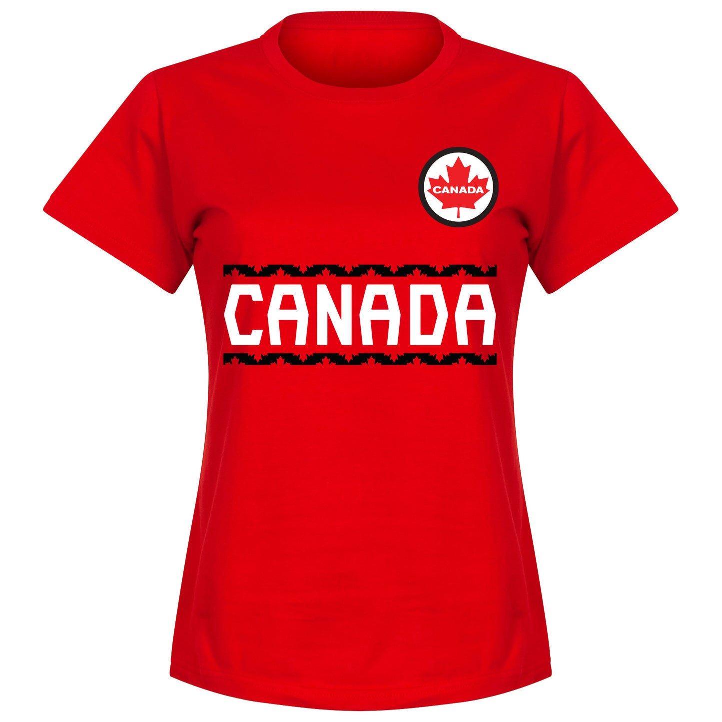 Canada Team Womens T-shirt - Red