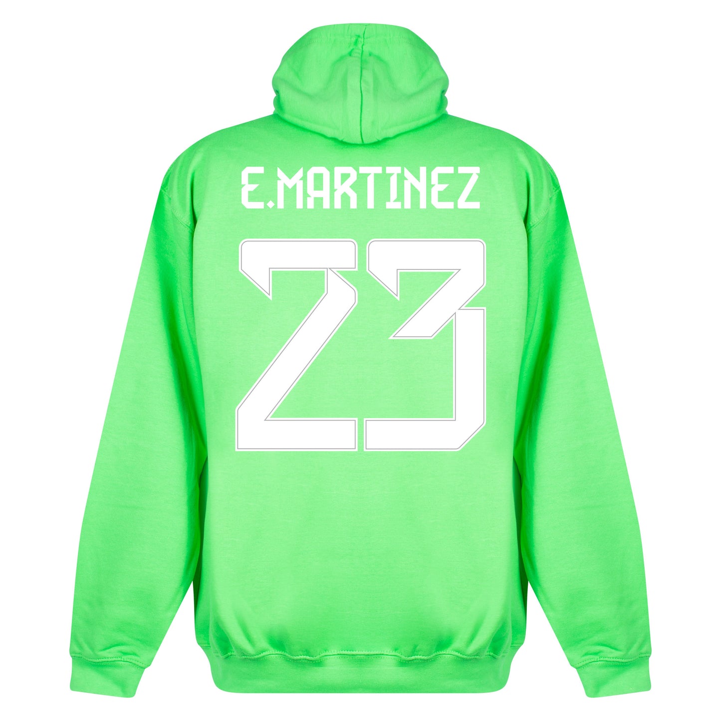 Argentina Team E.Martinez 23 Hoodie - Lime Green