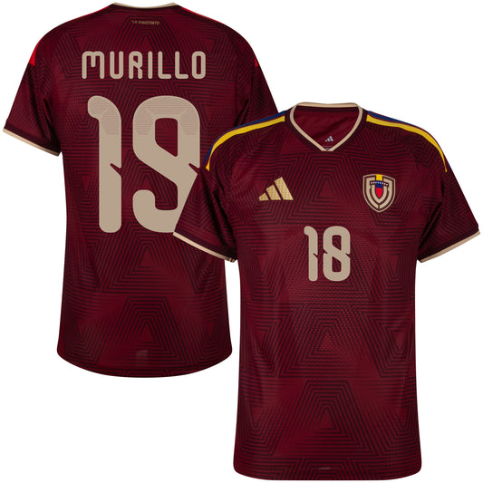 adidas Venezuela Home Murillo 19 Shirt 2026-2027 (Official Printing)