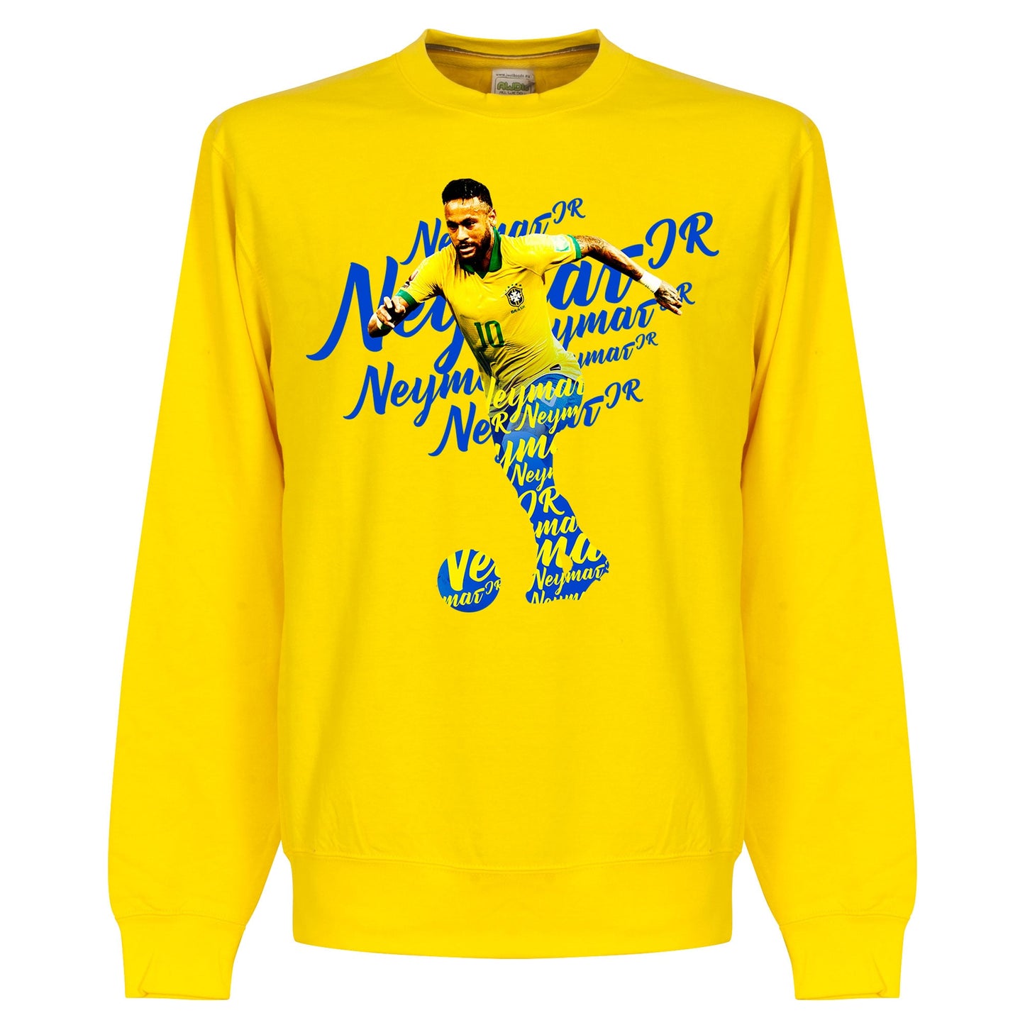 Neymar Script KIDS Sweatshirt - Yellow