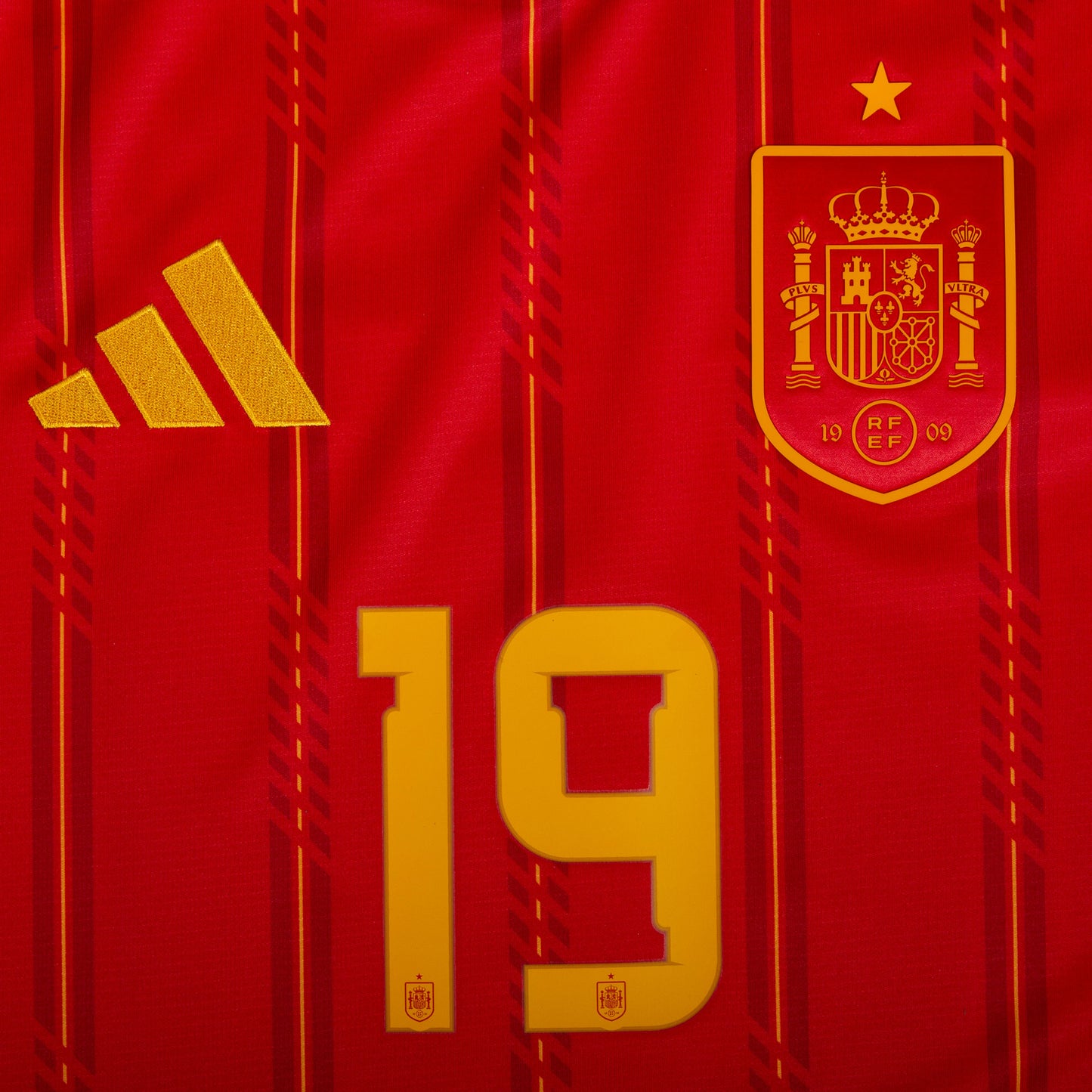 adidas Spain Home Lamine Yamal 19 Shirt 2026-2027 (Official Printing)