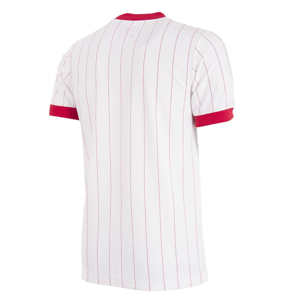 Copa Poland Home Retro Shirt 1982-1983 (Retro Flock Printing)