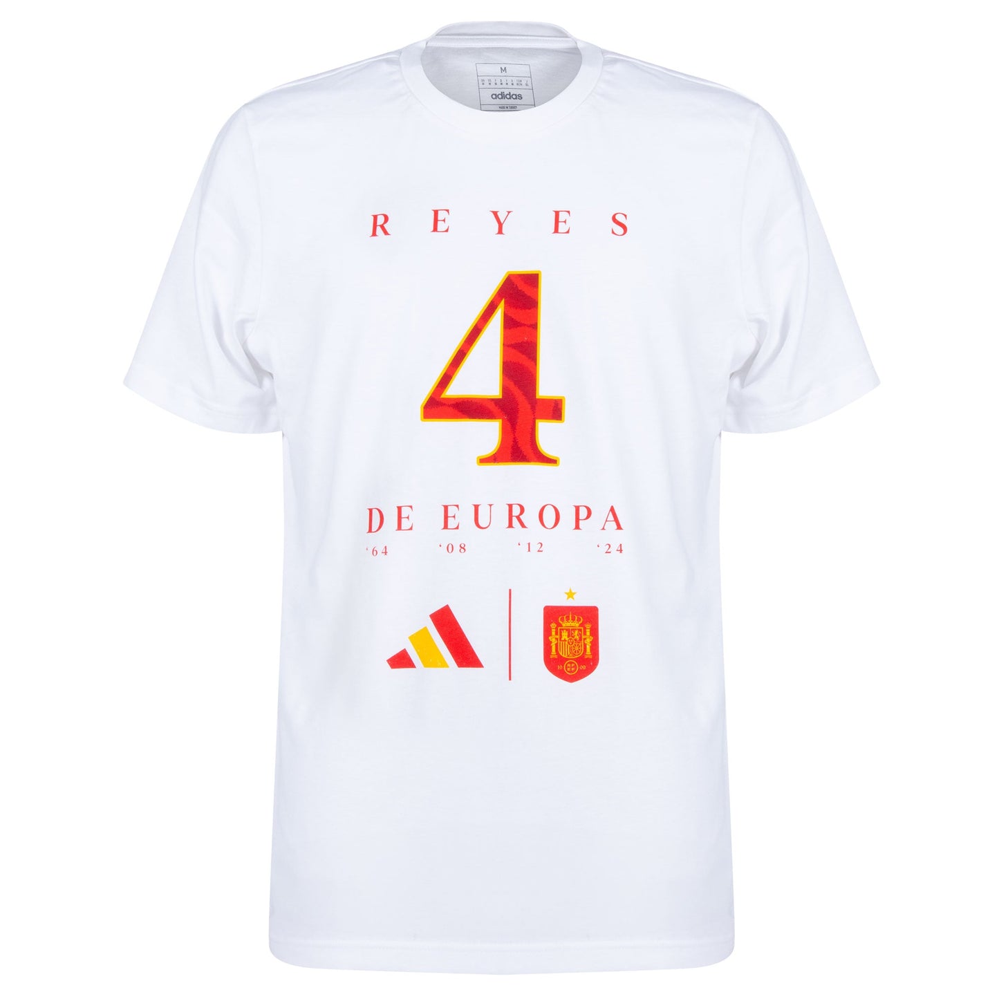 adidas Spain Euro 2024 Winners Lamine Yamal 19 T-Shirt