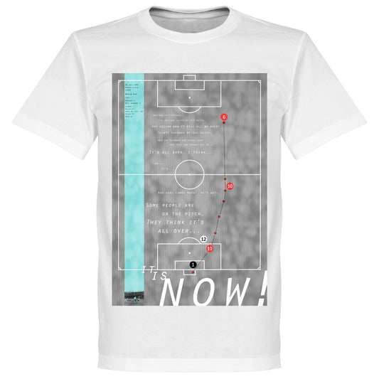 Pennarello Geoff Hurst 1966 Classic Goal T-shirt - White