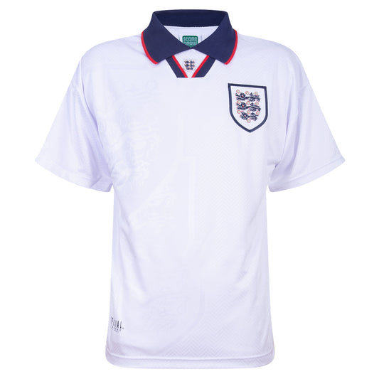 Score Draw England Home Retro Jersey 1993