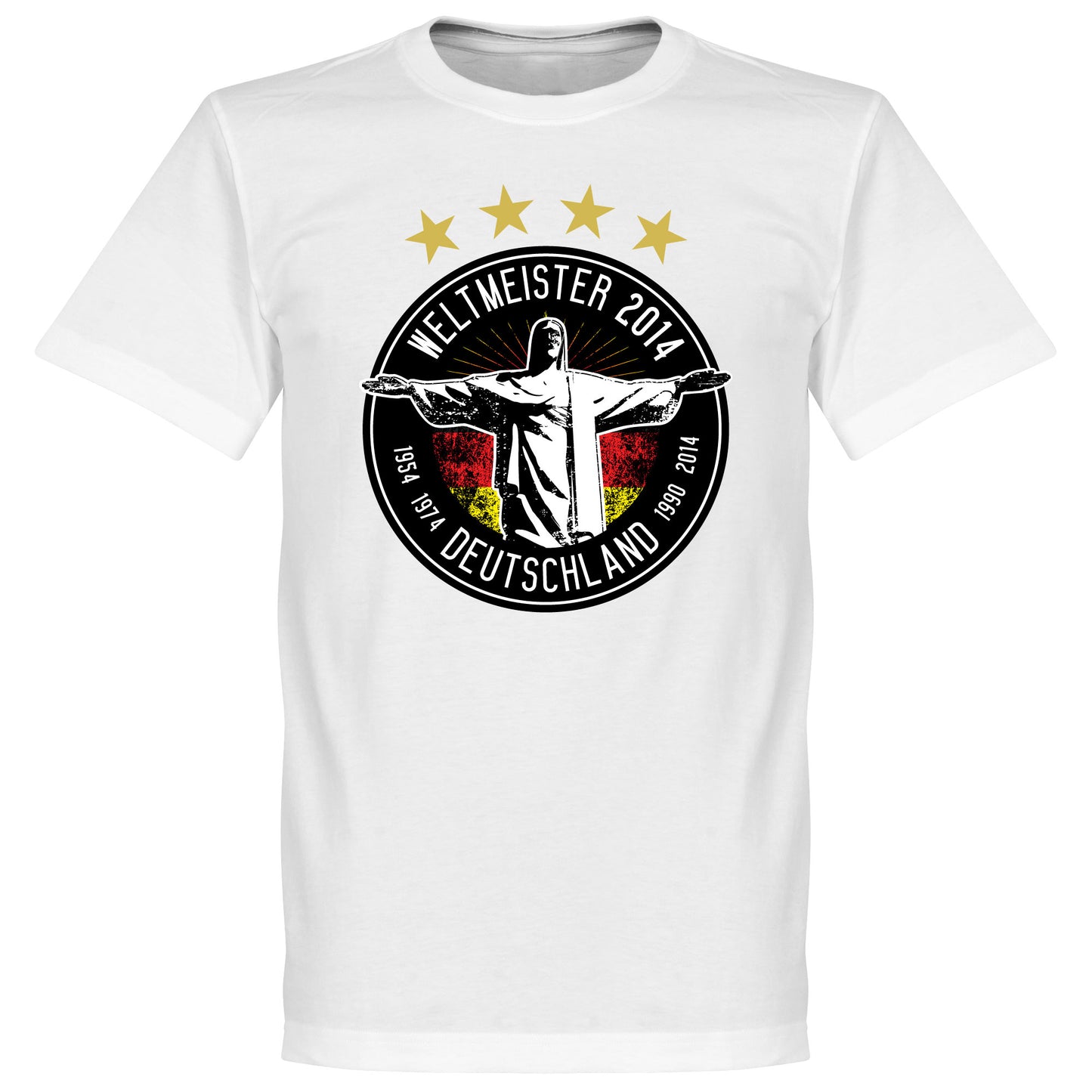 Germany 2014 WC Winners T-Shirt - White