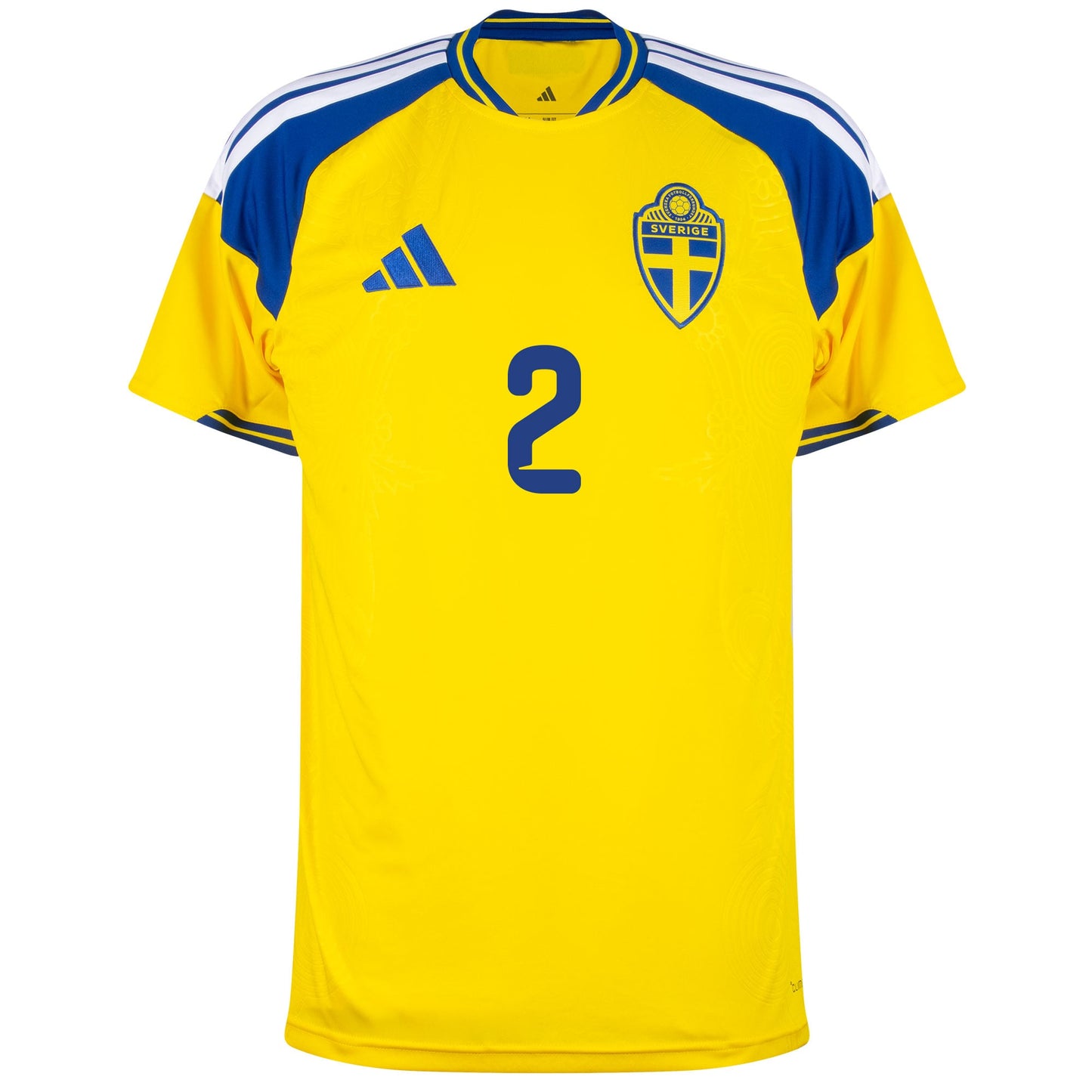 adidas Sweden Home Lagerbielke 2 Shirt 2026-2027 (Official Printing)