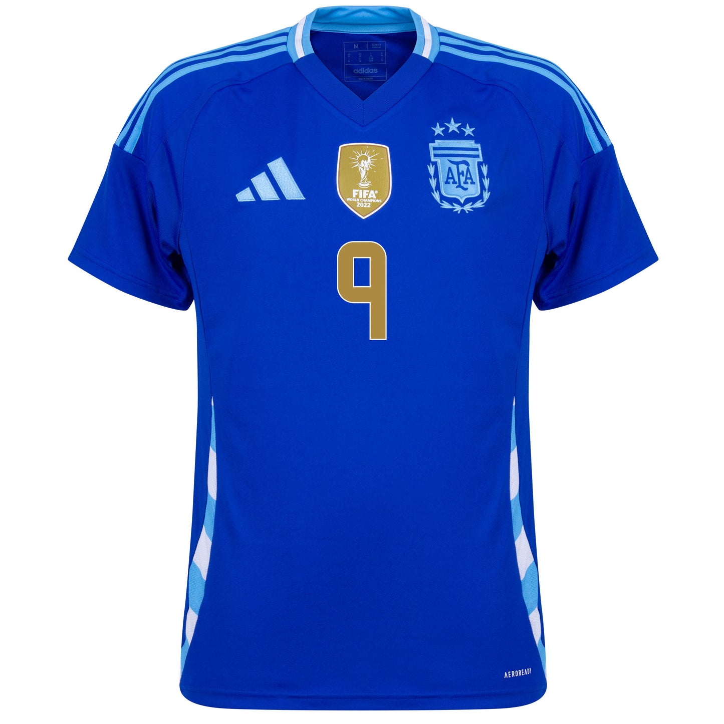 adidas Argentina Away J.Álvarez 9 Shirt 2024-2025 (Official Printing)