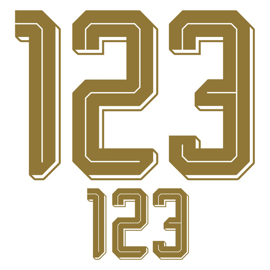 26-27 Venezuela Away Adult Player Number Set (254mm/104mm)