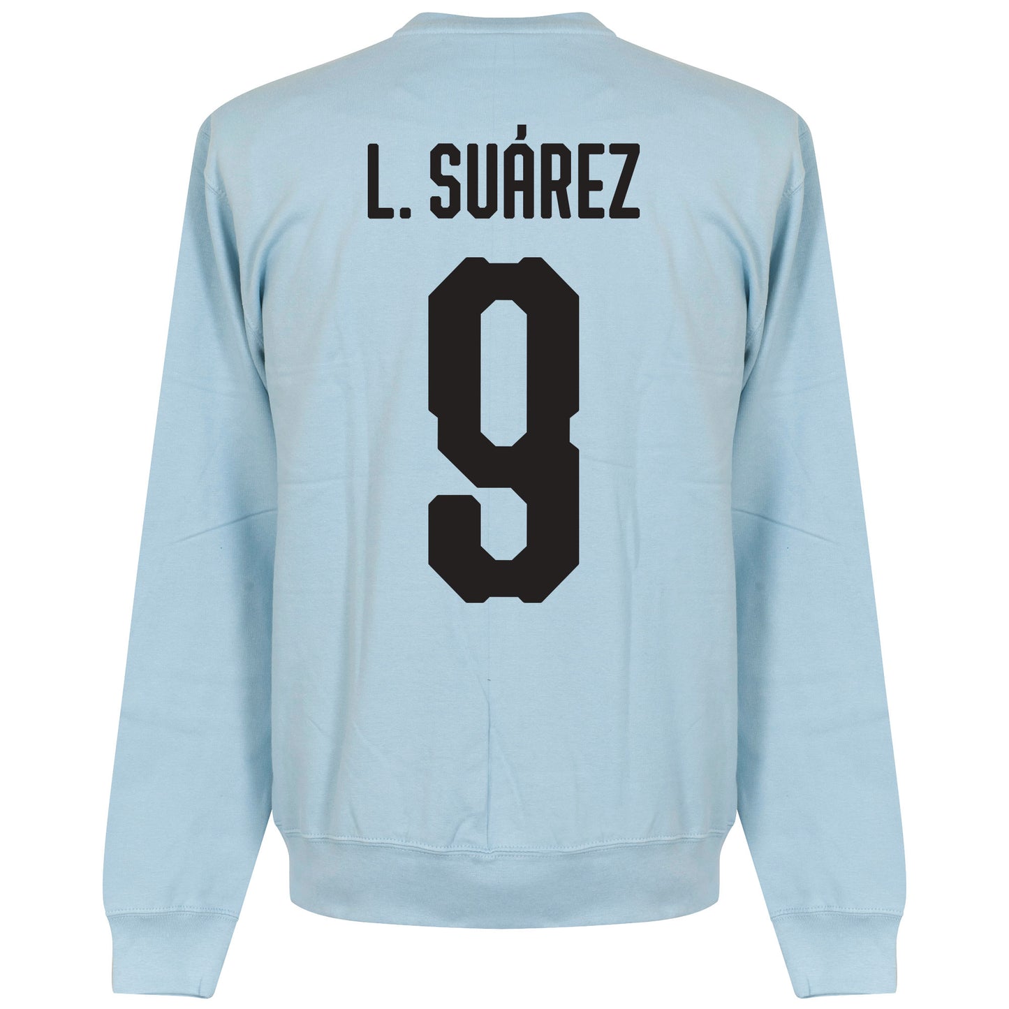 Uruguay Suarez 9 Team Sweatshirt - Sky